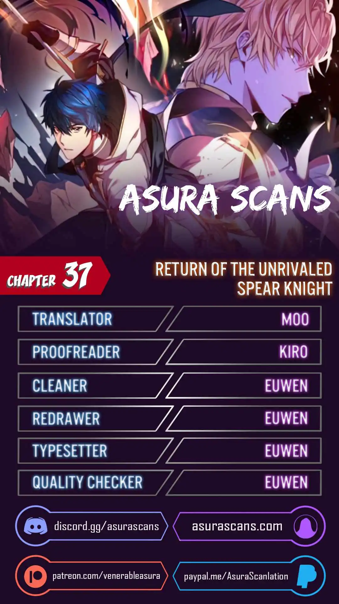 Return of the Legendary Spear Knight Chapter 37 1